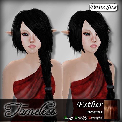 Tameless Hair Esther (petite) - Browns