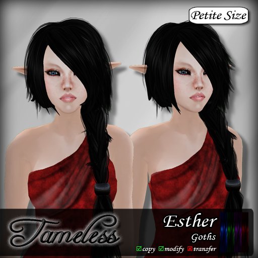 Tameless Hair Esther (petite) - Goths