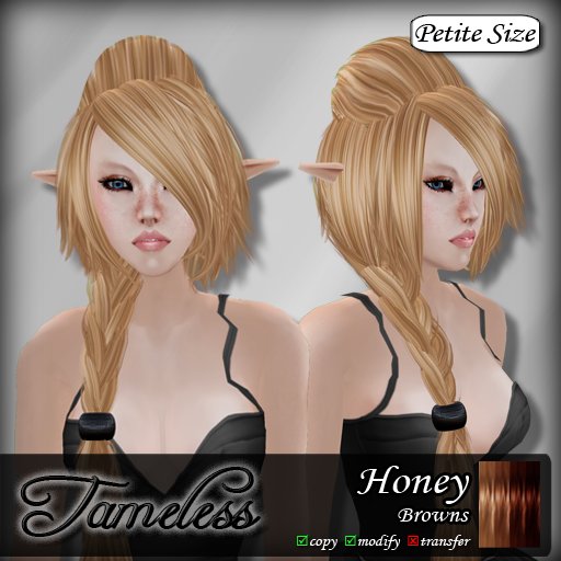 Tameless Hair Honey (petite) - Browns