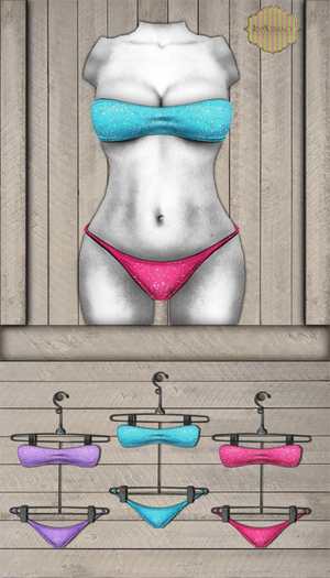 -JinXtimacy-BARBIE GLITTER Mix&Match Bikini