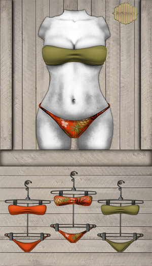 -JinXtimacy-NOSARA Mix&Match Bikini