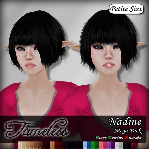 Tameless Hair Nadine (petite) - Mega Pack