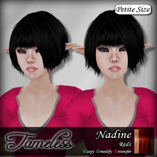Tameless Hair Nadine (petite) - Reds