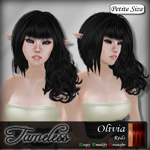 Tameless Hair Olivia (petite) - Reds