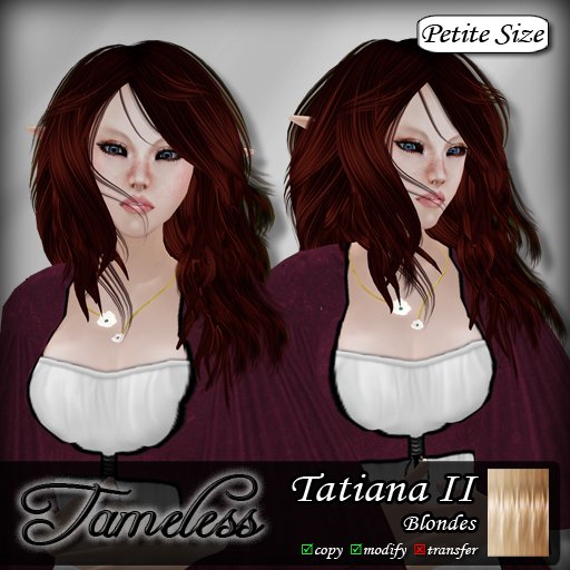 Tameless Hair Tatiana II (petite) - Blondes