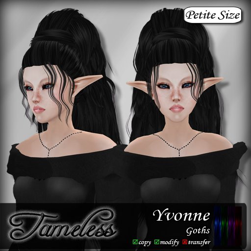 Tameless Hair Yvonne (petite) - Goths