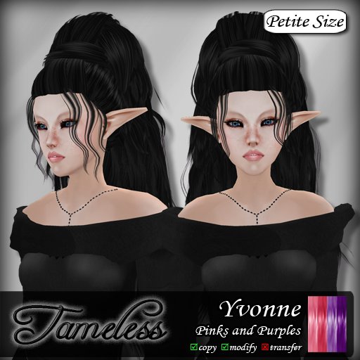 Tameless Hair Yvonne (petite) - Pinks and Purples