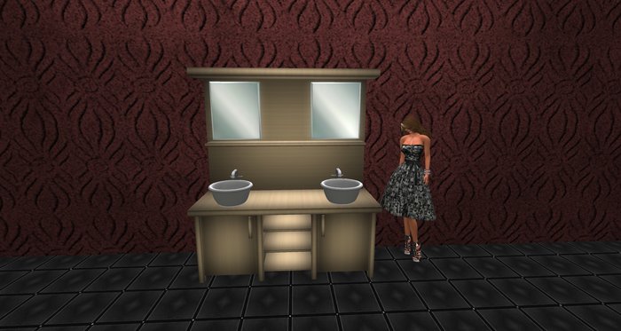 SunKatt's Double Sink Cabinet