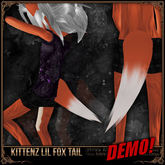 =^.^= Curious Kitties Unreal Fuzz - Kittenz Lil Fox Tail DEMO
