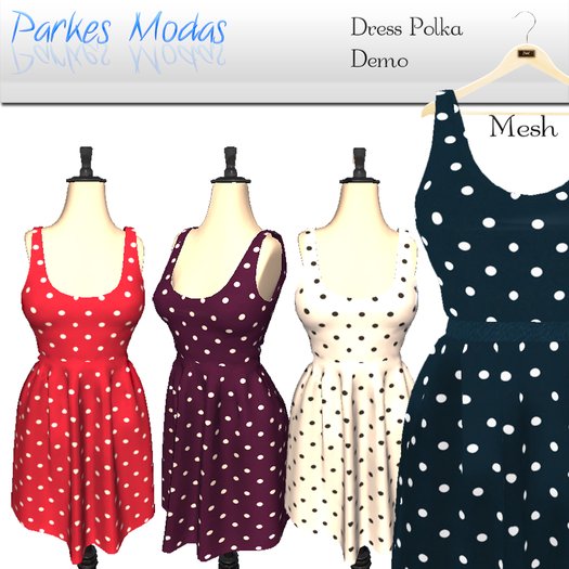 [PM] Dress Polka Demo_mesh
