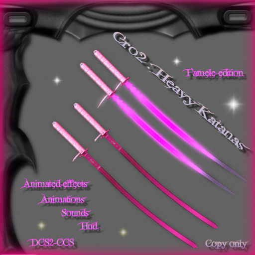 Cro2:Heavy Katanas Famele E. Box  