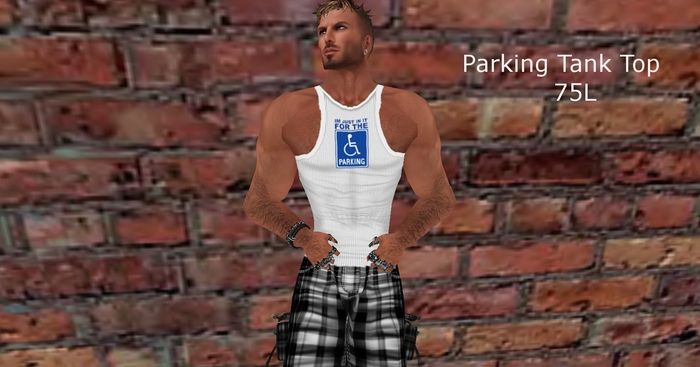 Parking Tank Top-Tater Designs