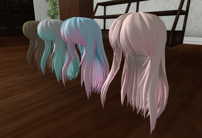 [Retired Item 50% Off] Rikugou B Custom Hair Colors