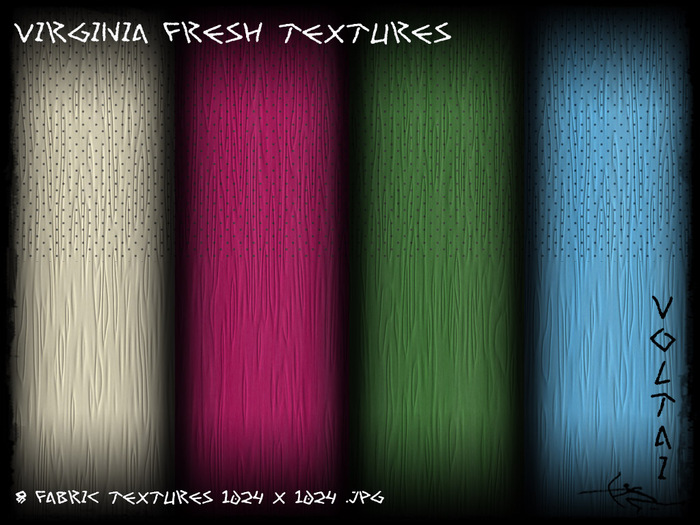 Voltai Virginia Fresh Textures - Stretch sweat-wicking fabric textures