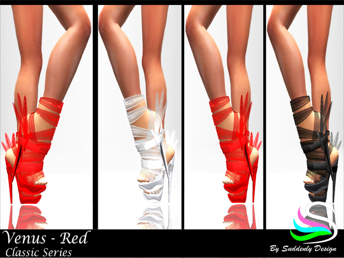 Suddenly Desing - Venus High Heels (RED)
