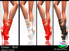 Suddenly Desing - Venus High Heels (RED)