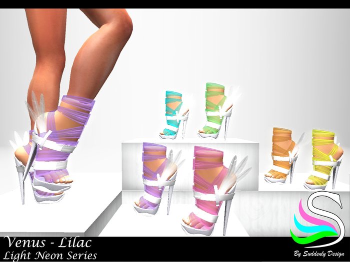 Suddenly Desing - Venus High Heels (LILAC)
