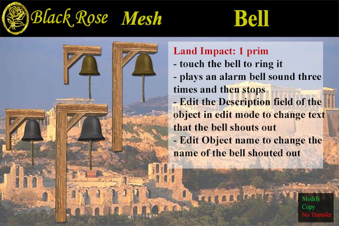 Black Rose Bell