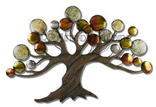 Orb Tree Metal Wall Art