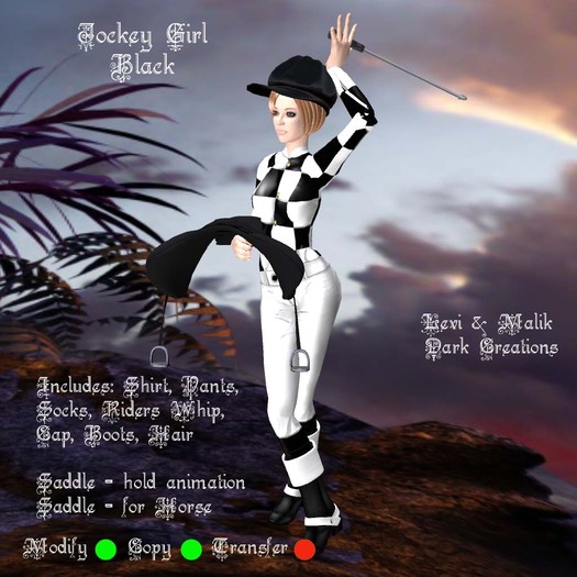 Jockey Girl Black