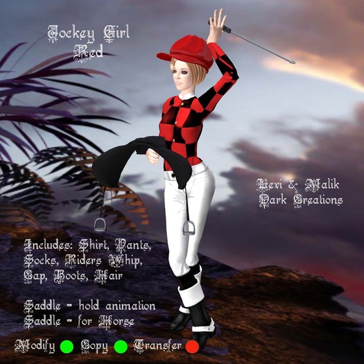Jockey Girl Red