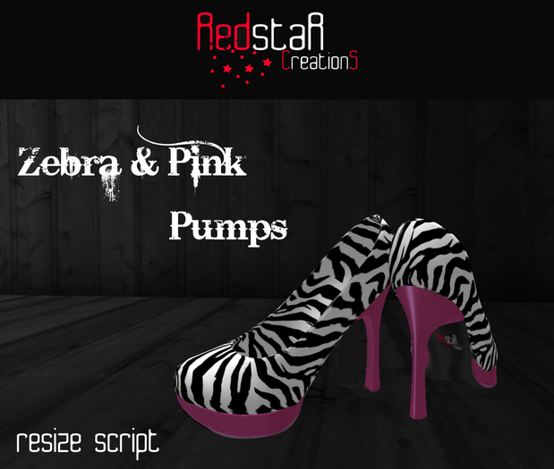 .:RS:. Zebra & Pink pumps
