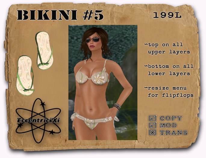 ~EccentriciXi~ Bikini 5 Set
