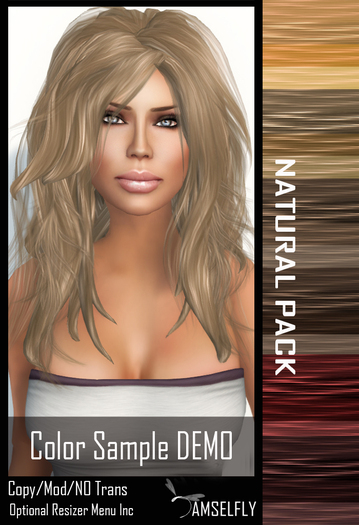 COLOR SAMPLE*~*Damselfly*~*Lux Natural Pack