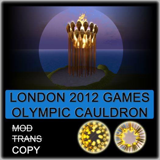 London 2012 Olympic Games Cauldron Boxed