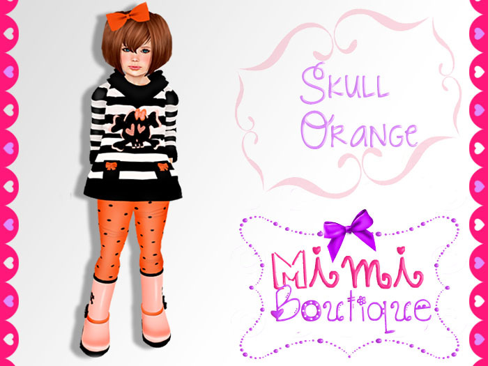 {mimi}.:: Skull Set Orange ::.