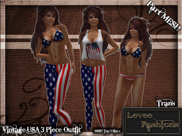 *LF* Vintage USA 3 Piece Outfit