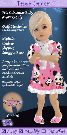 {W} Panda Jammas