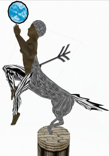 Mythology Fantasy Man-Centaur