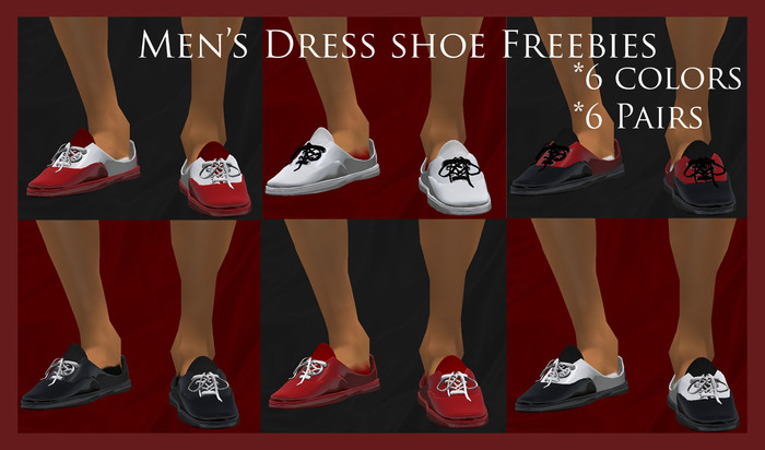 @~VooDoo Rose Freebies~@ Men's Dress Shoes