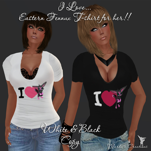 I Love... Eastern Fennux T-shirt for her PROMO!!