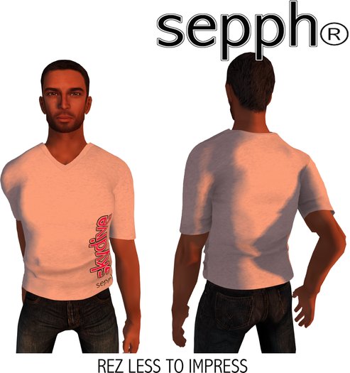 MESH! Sepph Tee Skydive White