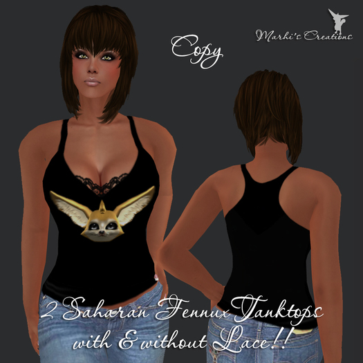 2 Saharan FennuxHead Tanktops PROMO!!