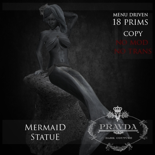 * PRAVDA - DC * - Mermaid Statue