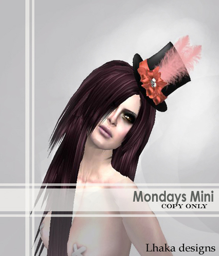Mondays Mini Top Hat