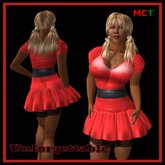 Unforgettable Mini Dress in Red