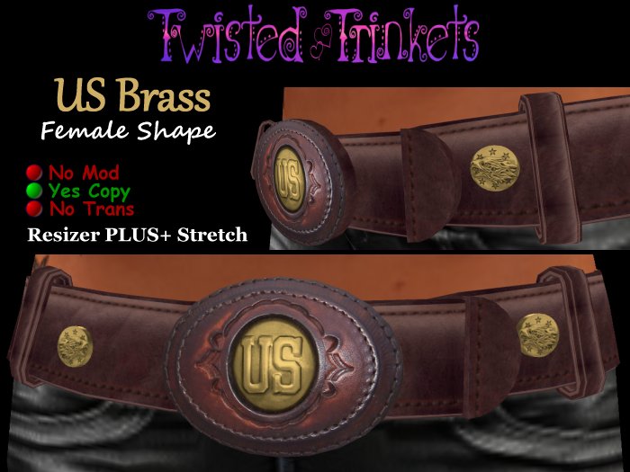 US Brass Belt (female)