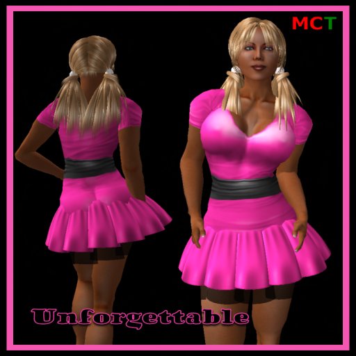 Unforgettable Mini Dress in Magenta