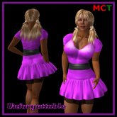 Unforgettable Mini Dress in Fushia