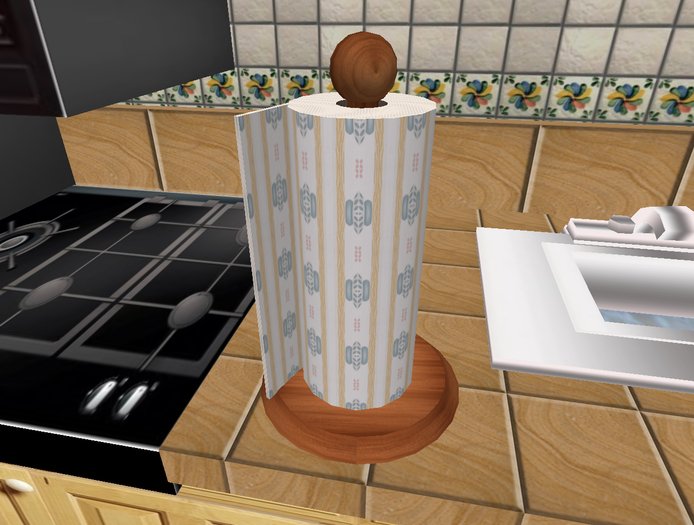 Kitchen paper towel holder (copy/mod)