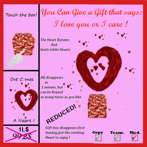 Heart GiftBox Surprize - V3