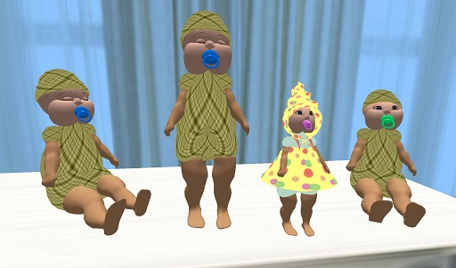 Toy Dolls (set of 4)