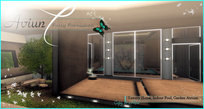 -^Aviun^- Fully Furnished, beautiful Luxury home- with indoor pool & small atrium!!