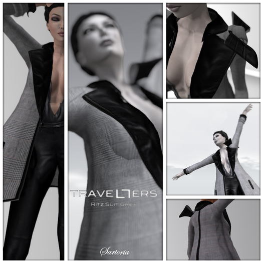 TRAVELLERS F// SUIT // RITZ Grey