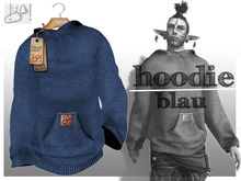 !gO! Men's Hoodie *blue*