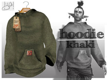 !gO! Men's Hoodie *khaki*